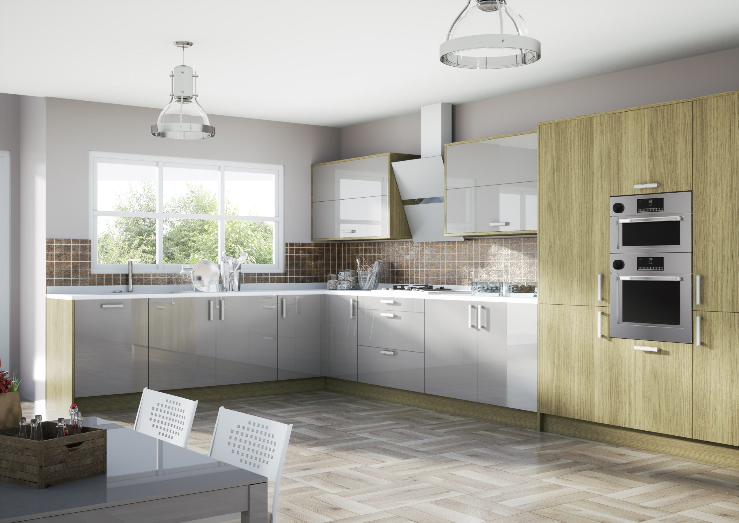 Puerta de Cocina Aruba Roble 4569 - Imagen 2