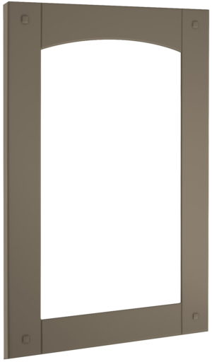 Puerta de cocina Vitrina Greco T Habana Seda 310