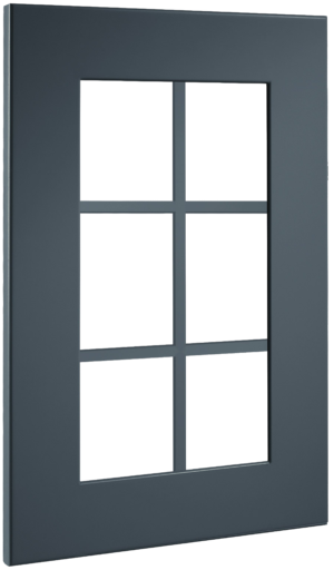 Puerta de cocina Vitrina Palillería Arosa Azul Lavanda Seda 315