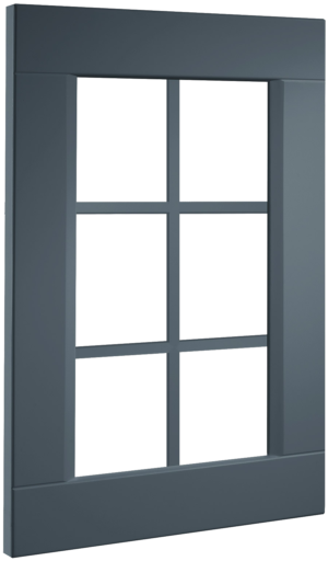 Puerta de cocina Vitrina Palillería Vilanova Azul Lavanda Seda 315