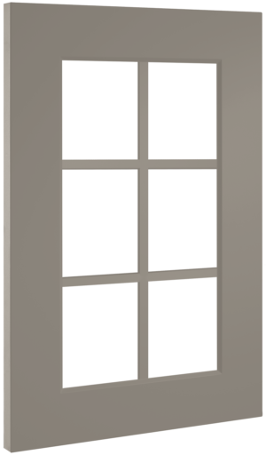 Puerta de cocina Vitrina Palillería Alzira Greda Seda 309