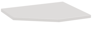 Estantes Doha Blanco Polar Seda 78
