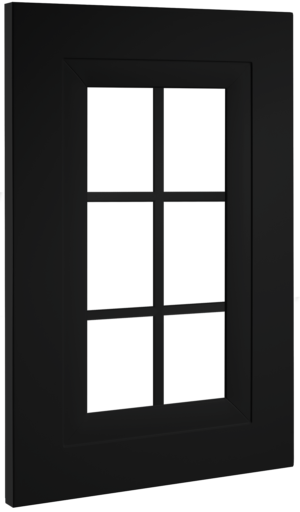 Puerta de cocina Vitrina Palillería Grecia Noche Seda 307