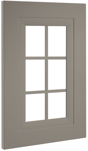 Puerta de cocina Vitrina Palillería Grecia Greda Seda 309