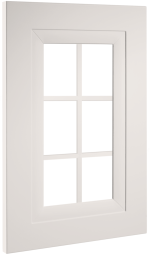 Puerta de cocina Vitrina Palillería Grecia Blanco Roto 51