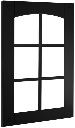 Puerta de cocina Vitrina Palillería Greco T Noche Seda 307