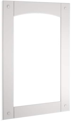 Puerta de cocina Vitrina Greco T Blanco Polar Seda 78