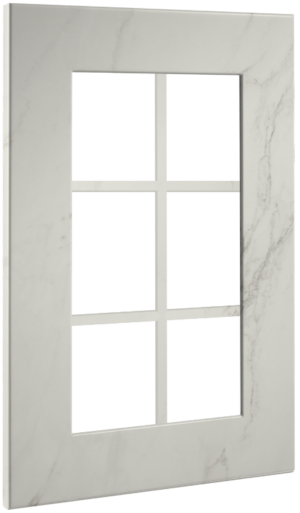 Puerta de cocina Vitrina Palillería Madrid Calacatta Blanco 92