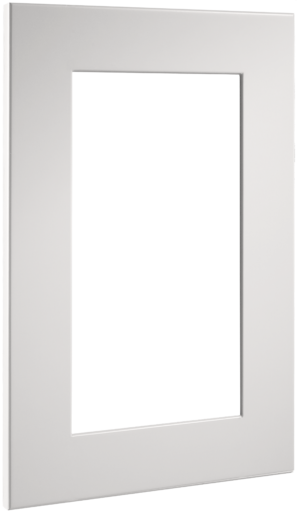 Puerta de cocina Vitrina Arosa Blanco Polar Seda 78