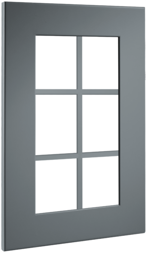 Puerta de cocina Vitrina Palillería Arosa Gris Arteo Seda 314