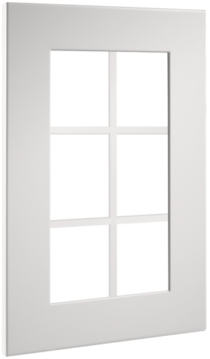 Puerta de cocina Vitrina Palillería Arosa Blanco Polar Seda 78