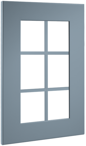 Puerta de cocina Vitrina Palillería Arosa Azul Claro Seda 79