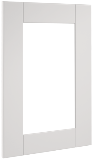 Puerta de cocina Vitrina Maella Blanco Polar Seda 78
