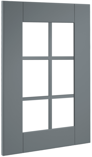 Puerta de cocina Vitrina Palillería Maella Gris Arteo Seda 314