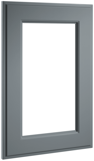 Puerta de cocina Vitrina Málaga Gris Arteo Seda 314