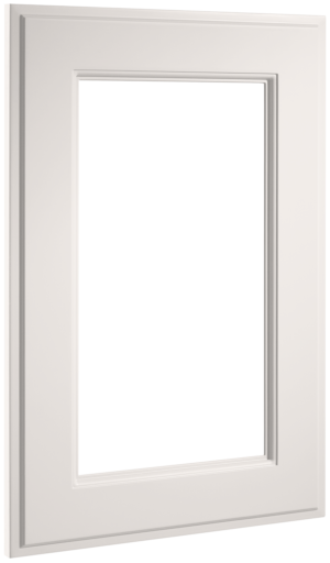 Puerta de cocina Vitrina Málaga Blanco Roto Seda 51