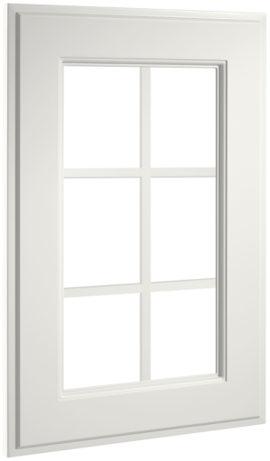 Puerta de cocina Vitrina Palillería Málaga Marfil Seda 302