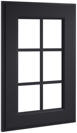 Puerta de cocina Vitrina Palillería Málaga Basalto Seda 306