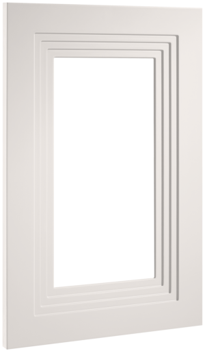 Puerta de cocina Vitrina Nantes Blanco Roto Seda 51