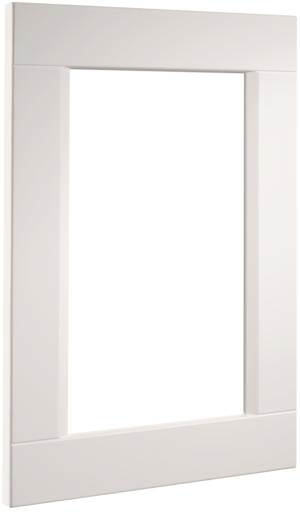 Puerta de cocina Vitrina Vilanova Blanco Roto Seda 51