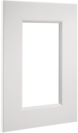 Puerta de cocina Vitrina Xátiva Blanco Polar Seda 78