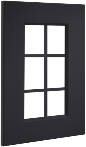 Puerta de cocina Vitrina Palillería Xàtiva Basalto Seda 306