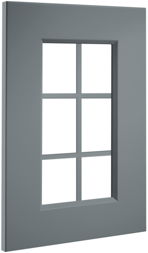 Puerta de cocina Vitrina Palillería Xátiva Gris Arteo Seda 314