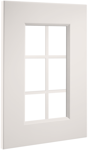 Puerta de cocina Vitrina Palillería Xátiva Blanco Roto Seda 51