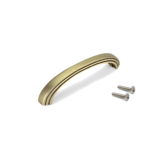 Tirador para Mueble Mombasa - L109mm - Intereje 96mm - Zamak Oro Viejo
