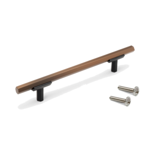 Tirador para Mueble Riad - L168mm - Intereje 128mm - Aluminio Bronce