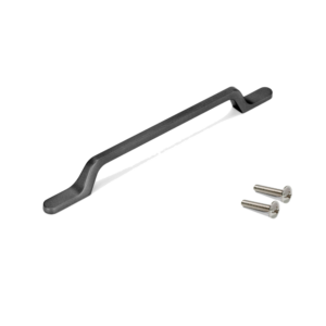 Tirador para Mueble Osaka - L192mm - Intereje 128mm - Aluminio Gris Oscuro