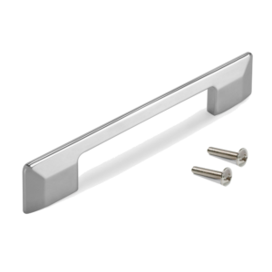 Tirador para Mueble Baltimore - L147mm - Intereje 128mm - Zamak Cromado