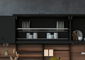 Escurreplatos + Bandeja Acero Inox para Módulo 45cm